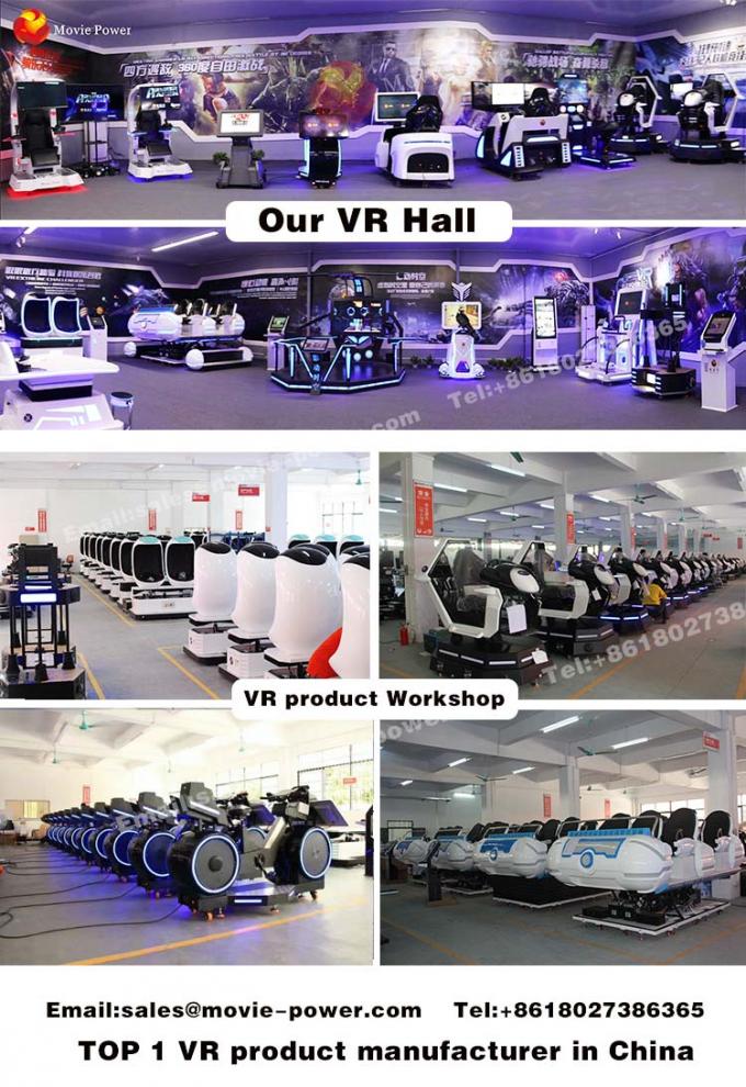 Black & Blue Standing Up 9D VR Surfing Motion Simulator Interactive Entertainment Games 2