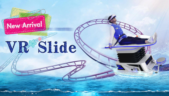 220V 9D Simulator Vr Roller Coaster With Electric system 1700 * 1122 * 1065 1