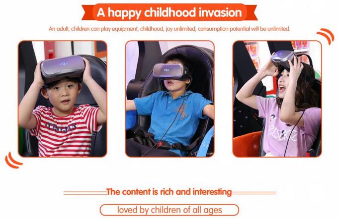 Stable Structure Kids 9D VR Cinema With Real-time Display / One Year Warranty 3