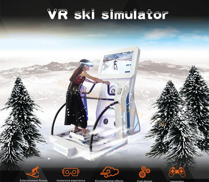 Amusement Skiing Virtual Reality Simulator Playground Equipment 0