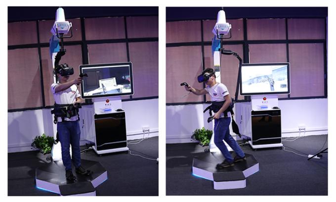 Immersive 7D Deutschland Virtual Reality Treadmill / Free Shooting Running VR Walker Simulator 0