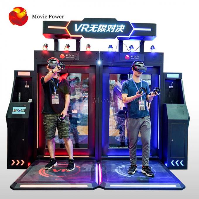 Multiplayer Big Space Interative 2 Person Vr Shooting Battle Game Machine 1
