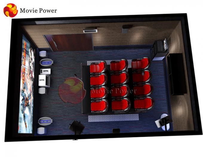 Earn Money Interactive Video Game Machine 7d Simulator Cinema Seat 0