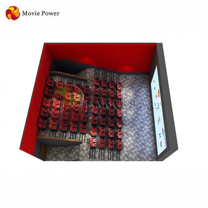 Power Immersive Electric Leather Chair Amusement 5D Movie Theater 0