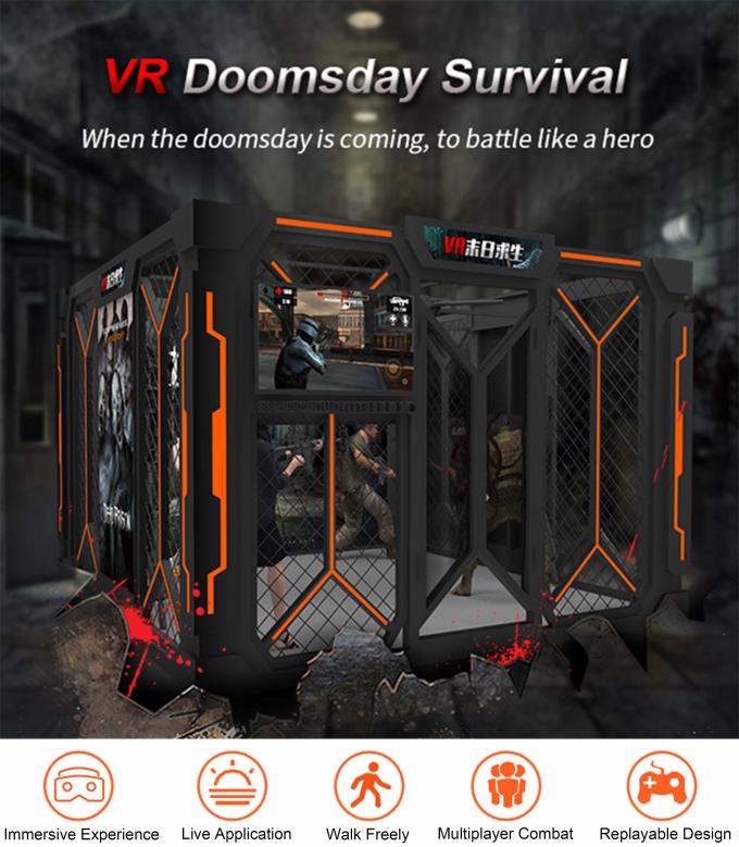 High Profit Virtual Reality Entertainment Simulator Indoor Vr Shooting Games Equipment 0