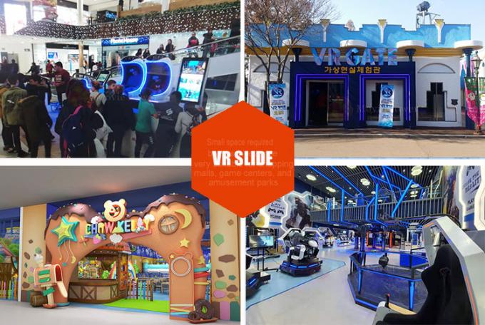 Factory Supply Leisure Games Vr Skiing Theme Park Virtual Reality Slide Simulator 0