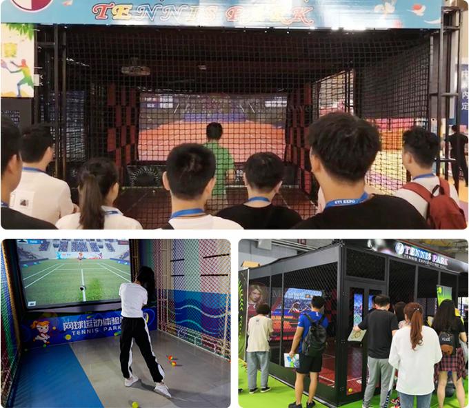 Interactive Physical Fitness Game 9d Virtual Reality Tennis Equipment Vr Sport Game 0