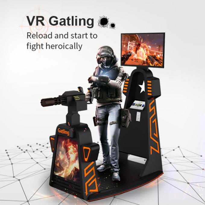 Htc Vive Standing Up 9D VR Standing Gatling Vr Gun Shooting Game 0
