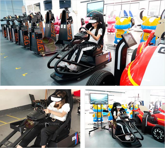 Shopping Mall Entertainment Car Driving Simulation Seat VR Gaming Simulator 0