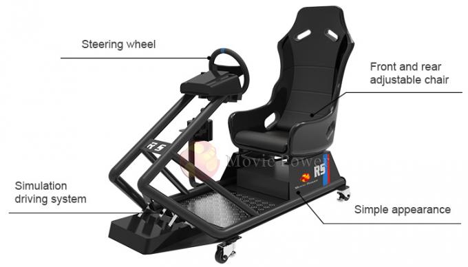 Shopping Mall Entertainment Car Driving Simulation Seat VR Gaming Simulator 1