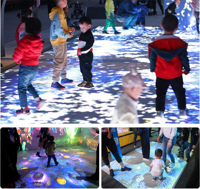 AR Interactive Motion Floor Games 3D Projector Hologram wall 0