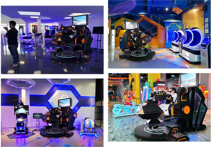 Immersive Projection Indoor VR Roller Coaster 360 Simulator Amusement Game Machine 1