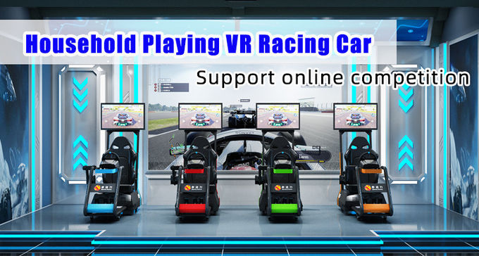 Small Home Gaming Hydraulic VR Racing Simulator Car Driver Equipment 0.5KW 0