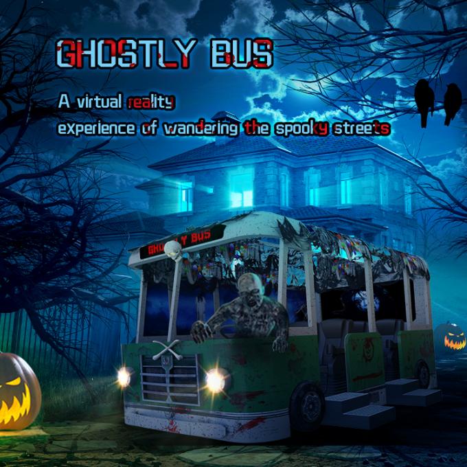 Vr Zombie Shooter Virtual Reality Simulator System 9d VR Ghostly Bus 0