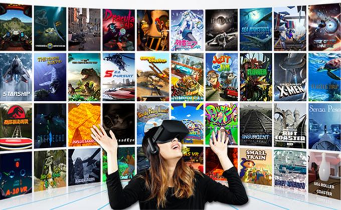 Two Seats Optional Virtual Reality Gaming VR 9d Cinema Equipment 1