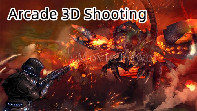 Amusement Coin Operated 3D Screen Arcade Gun Shooting Game Machine 0