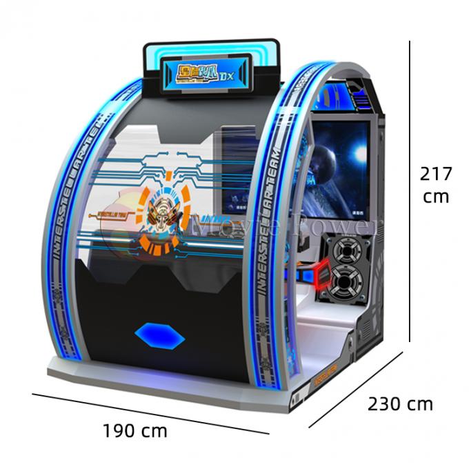 Amusement Coin Operated 3D Screen Arcade Gun Shooting Game Machine 4