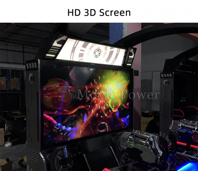 Amusement Coin Operated 3D Screen Arcade Gun Shooting Game Machine 1