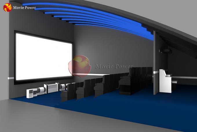 Amusement Park 4d 5d 7d Equipment Interactive Mini Size Movie Theater 0