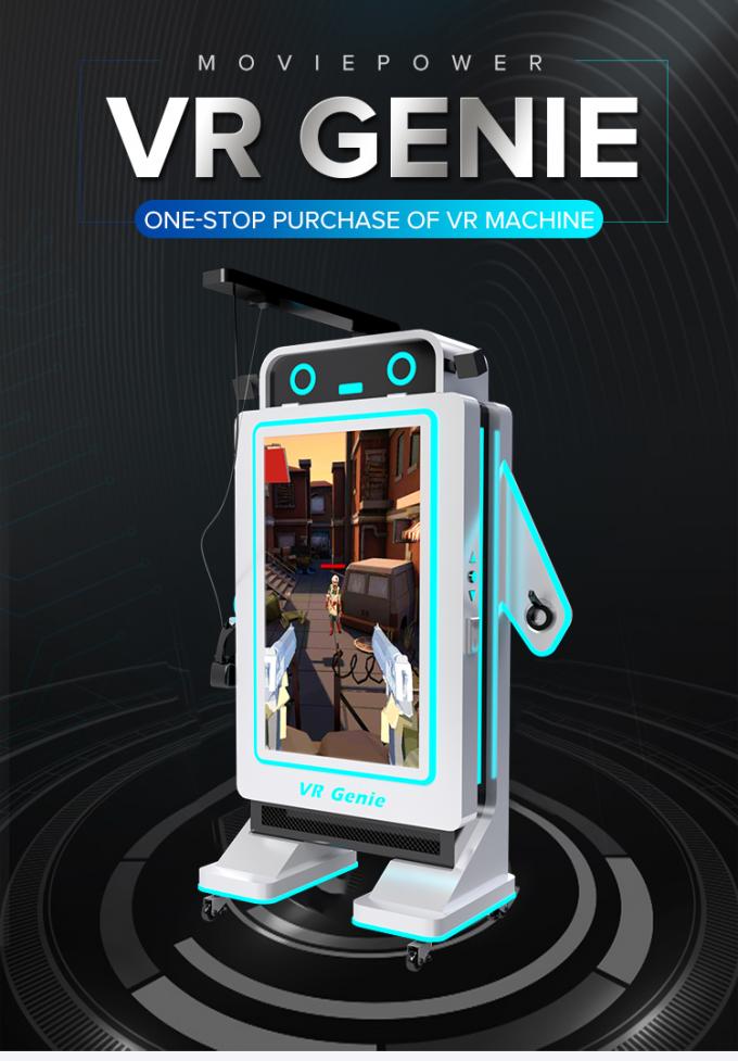 Earn Money Equipment With 9D Vr Walking Gun Shooting Game Virtual Reality Game Machine 0