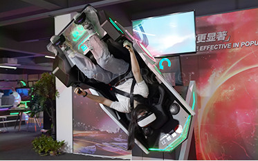 3D 9D VR Cinema Virtual Reality Roller Coaster 360 Rotating Vr Chair Flight Simulator Game Machine 5