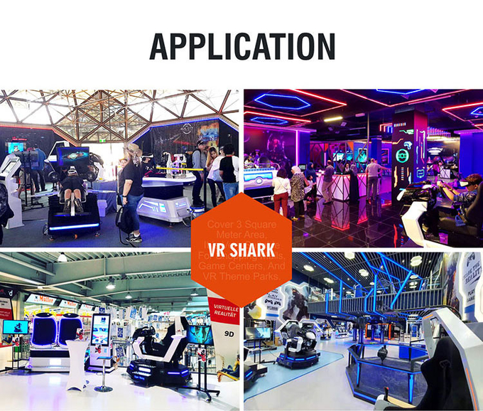 Shopping Mall 9D Egg Chair Roller Coaster Simulator Virtual Reality Gaming Machine Dynamic Seats 1