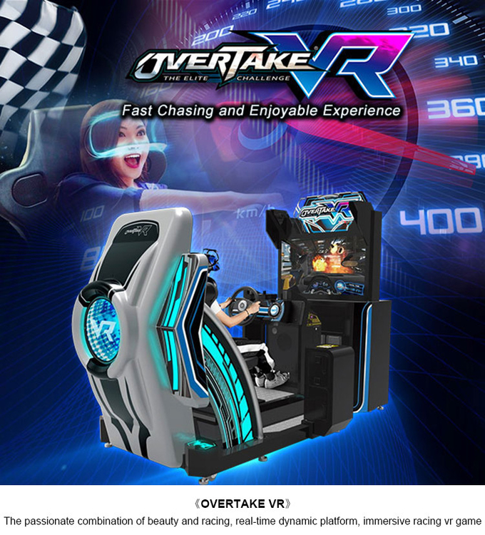 9d Vr Game Machine Car Racing Simulator  For Virtual Reality Theme Park 0