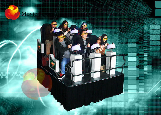 6 DOF Platform 9D Virtual Reality Cinema With Efficiency Motion Seats 0
