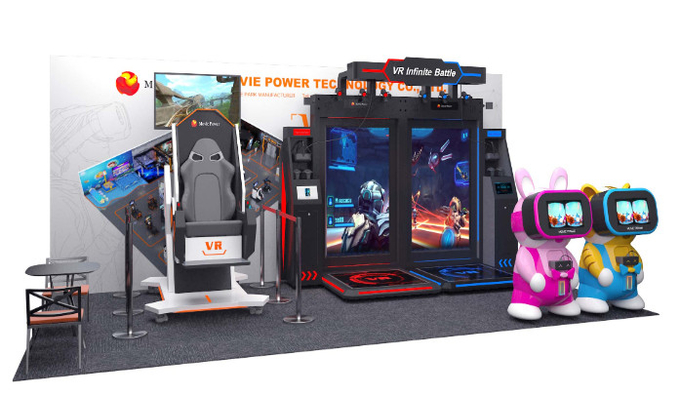 latest company case about Movie Power VR Simulator Meet You in IAAPA Expo Orlando  1