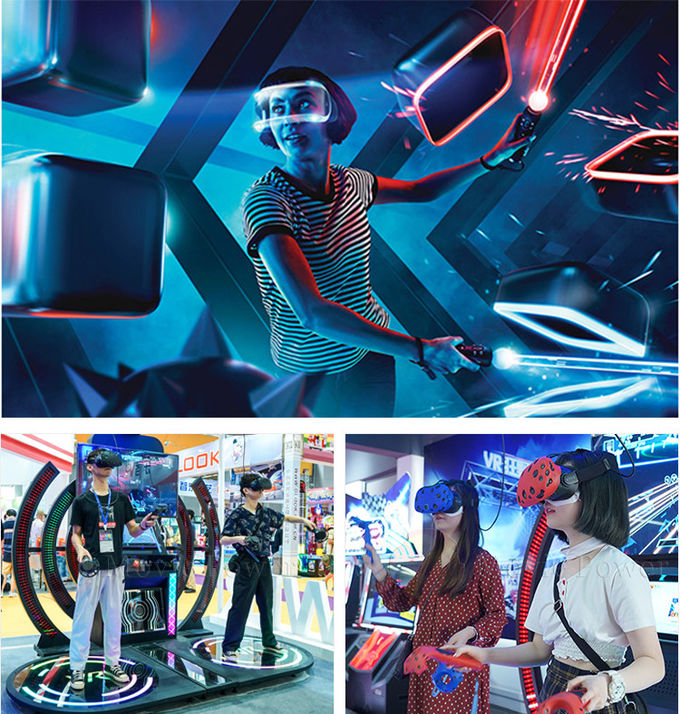 Indoor Fun Center Equipment Video Game Simulator Dynamic VR Motion Platform 0