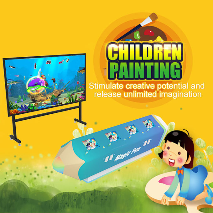 Theme Park Equipment Children AR Interactive Game Projection System Painting 0