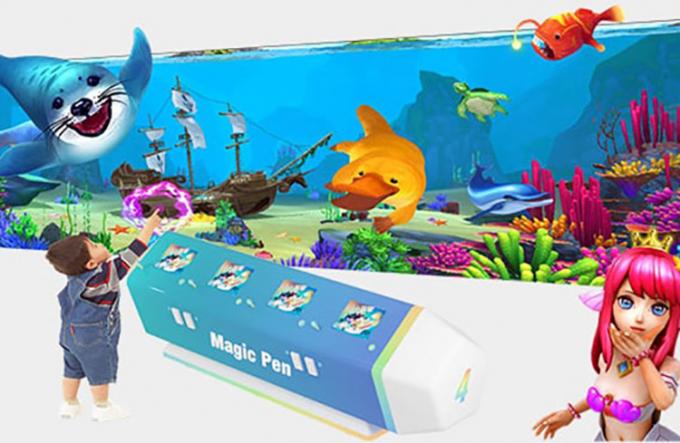 Theme Park Equipment Children AR Interactive Game Projection System Painting 1