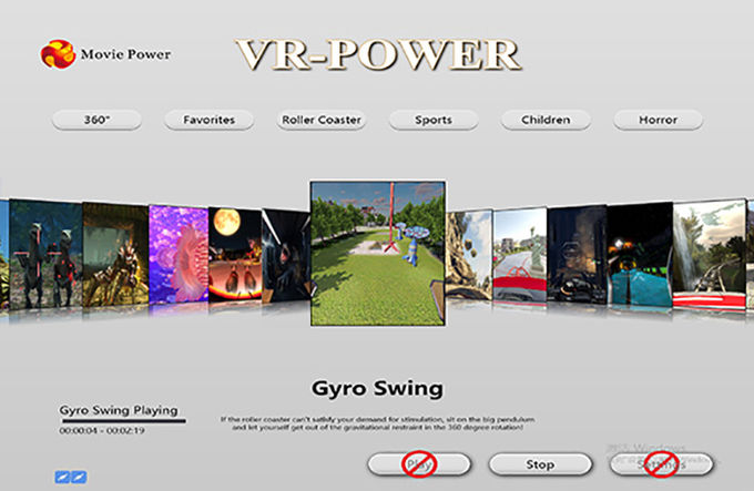 Amusement Park Motion Platform Virtual Reality Simulator 9d Cinema Equipment 2