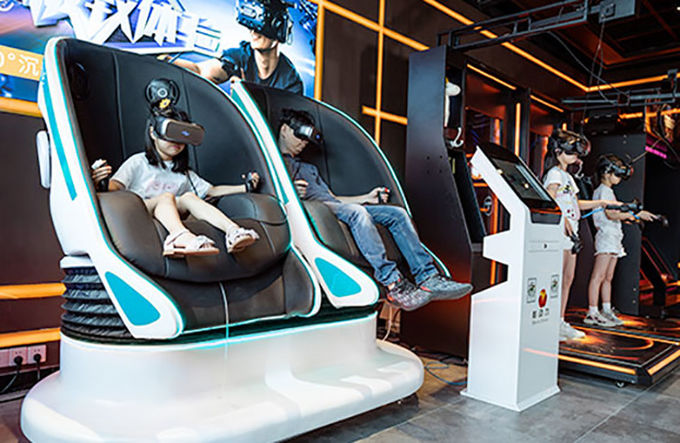 Amusement Park Motion Platform Virtual Reality Simulator 9d Cinema Equipment 1