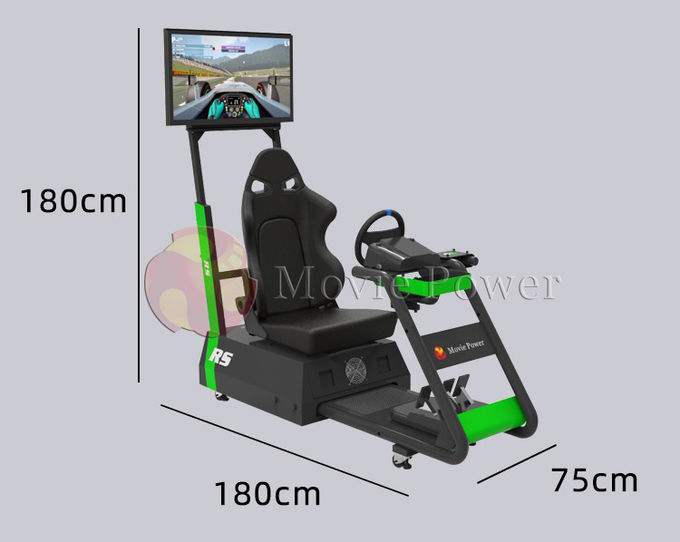 Virtual Reality Car Racing Simulator Game Machine Small Footprint For Home Commercial Use 1