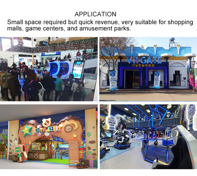 Indoor Rides 9D Virtual Reality Cinema VR Space Theater Simulator 1